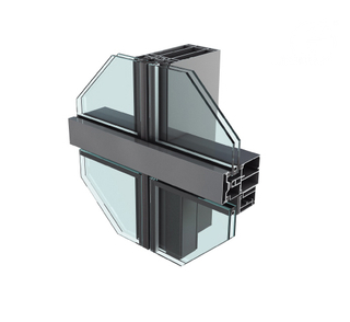 JYMQ150/160/180/200 Series Invisible Curtain Wall 