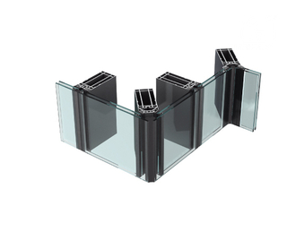 JYMQ130/140/150/160/180/200 Aluminum Invisible Curtain Wall System