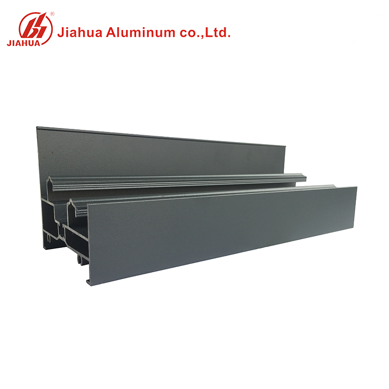 Double Open Sliding Extruded Aluminum Rails Track Profiles for Window